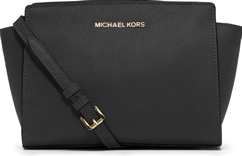 michael kors selma small black crossbody bag|Michael Kors selma medium satchel.